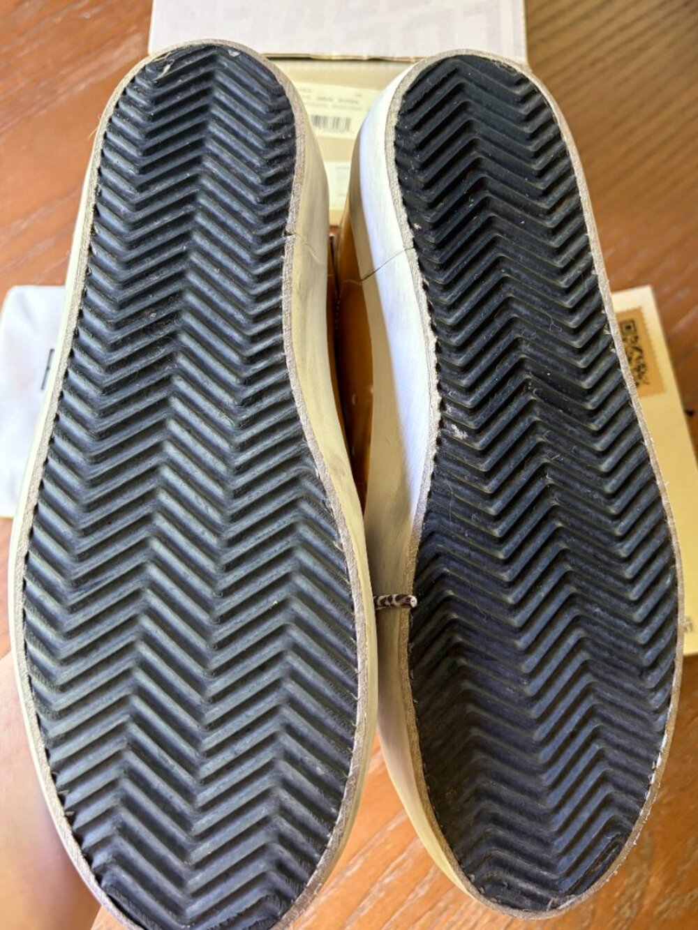Auth EUC Golden Goose Super Star Gold Laminate Size 36 - Picture 5 of 6